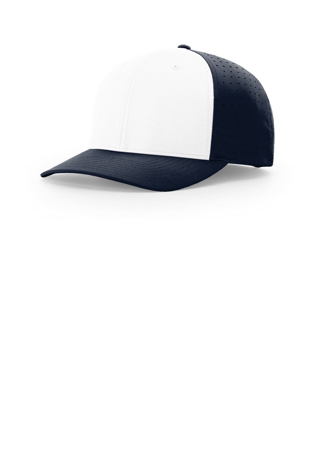 Richardson Laser Perf R-Flex Snapback 632 in White/ Navy/ Navy