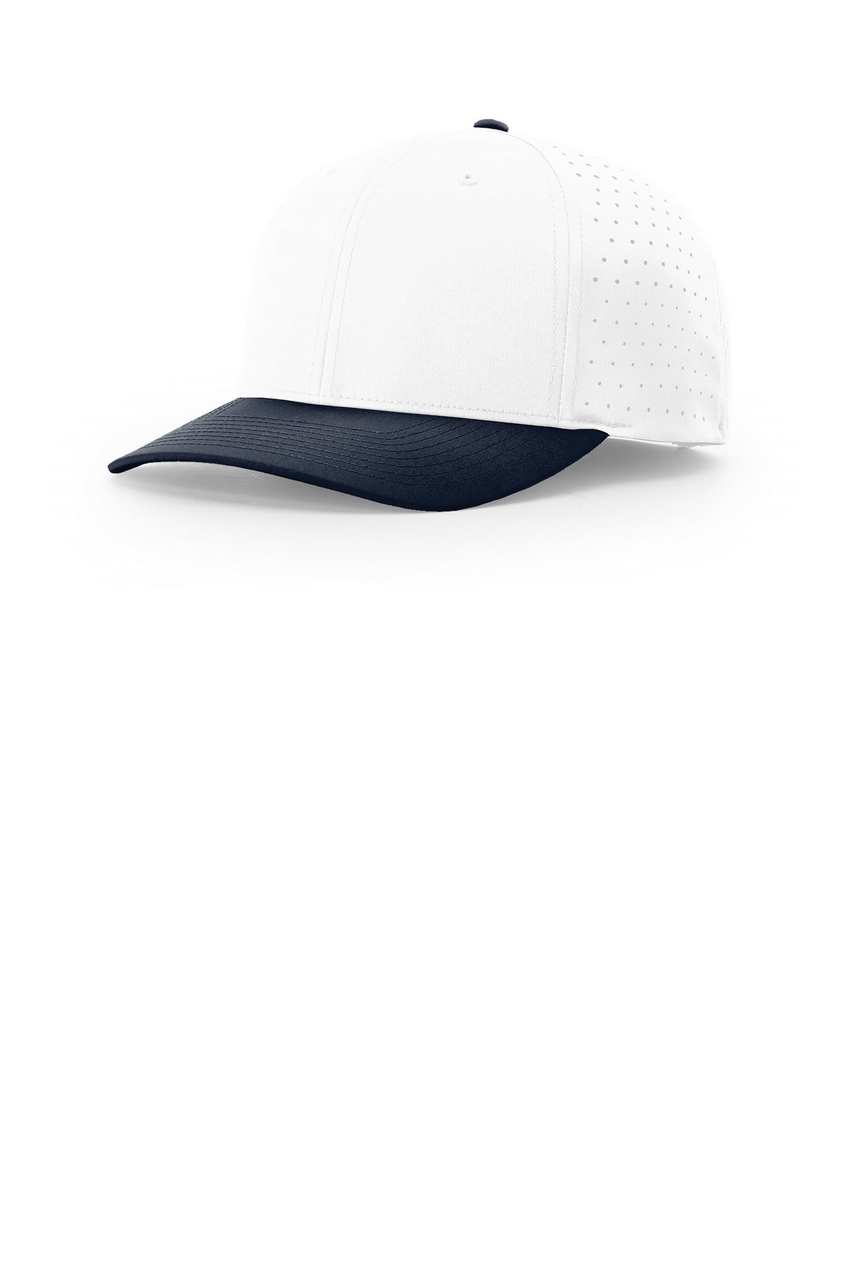 Richardson Laser Perf R-Flex Snapback 632 in White/ White/ Navy