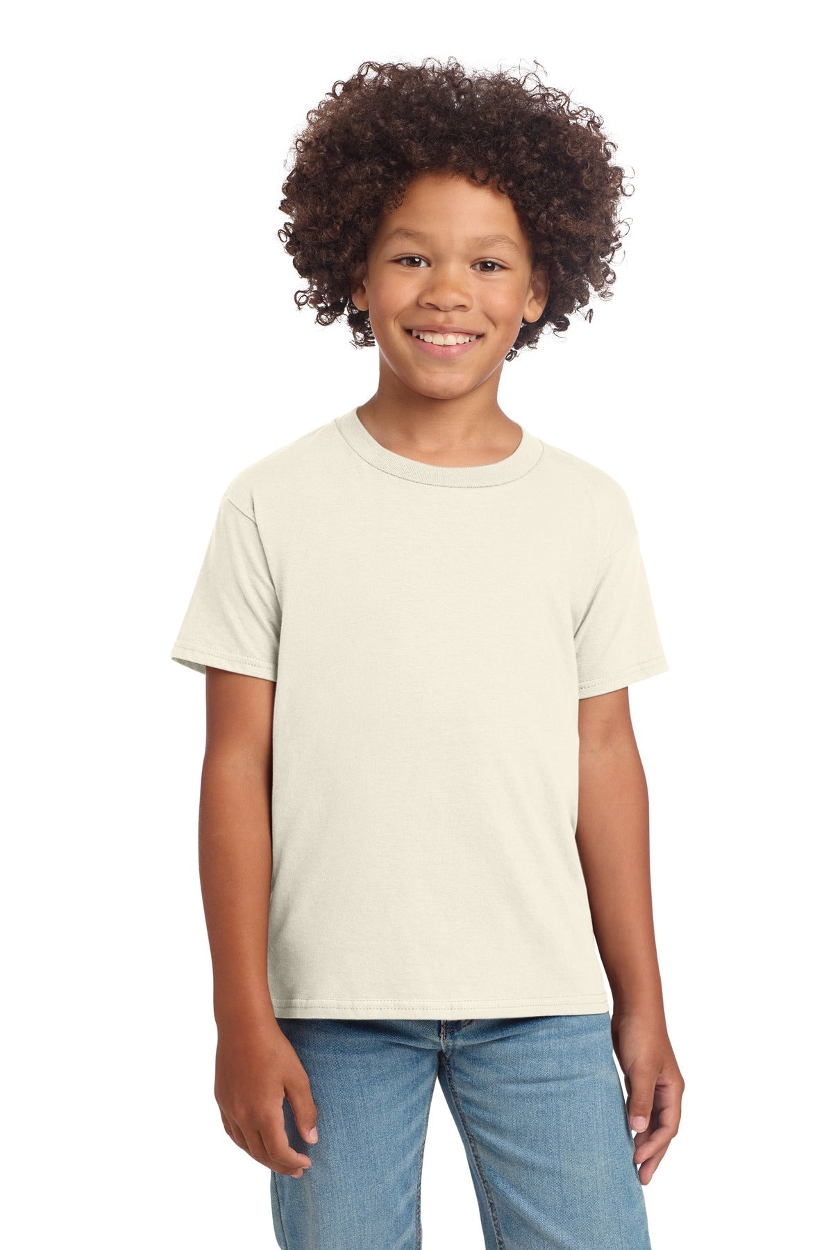 Gildan Youth Softstyle T-Shirt 64000B in Natural