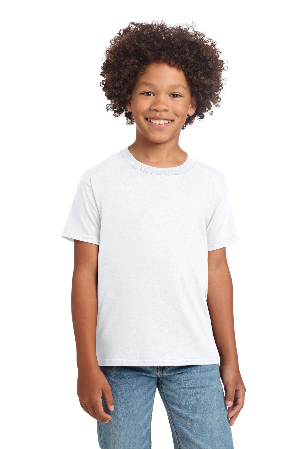 Gildan Youth Softstyle T-Shirt 64000B in White