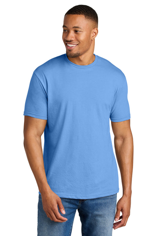 Gildan Softstyle CVC Tee 64000CVC in Carolina Blue Mist
