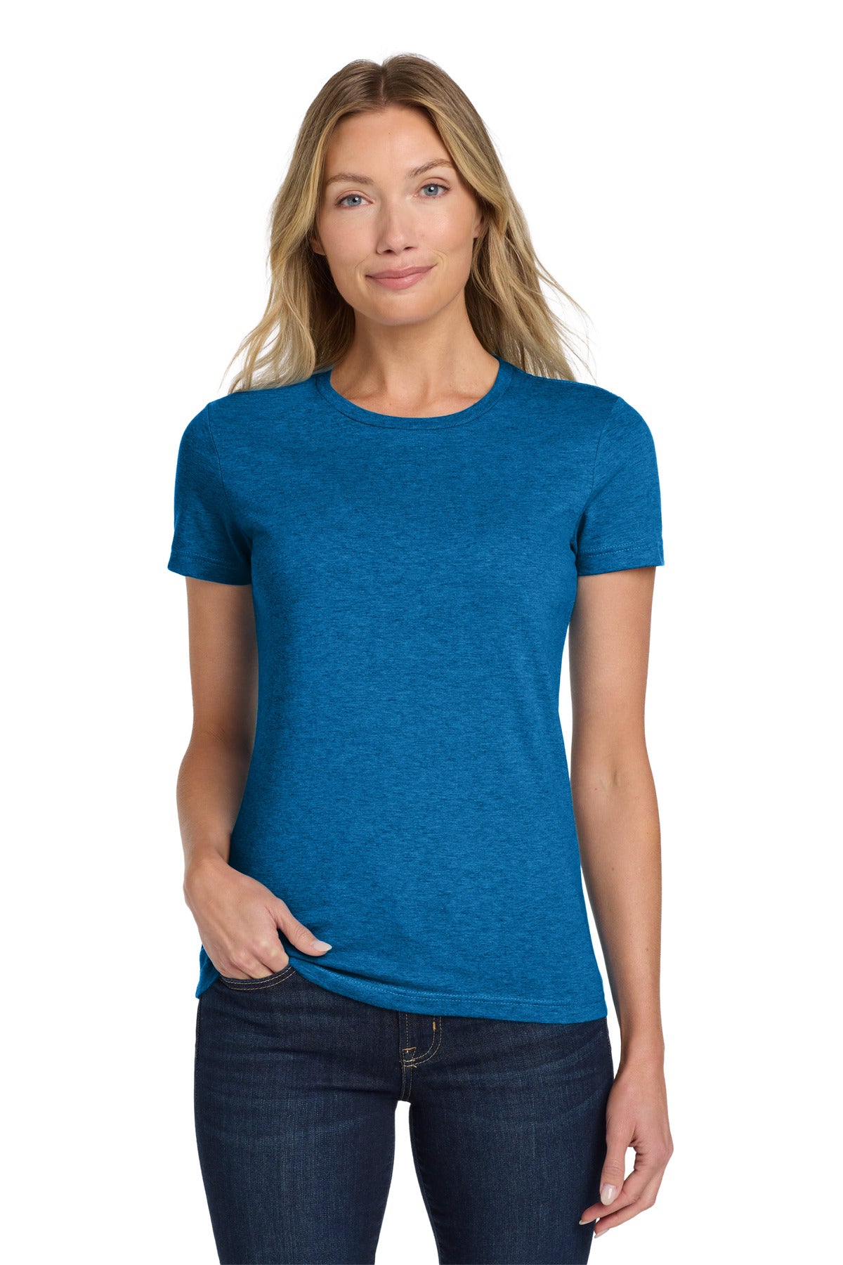 Gildan Softstyle Women's T-Shirt. 64000L in Antique Sapphire