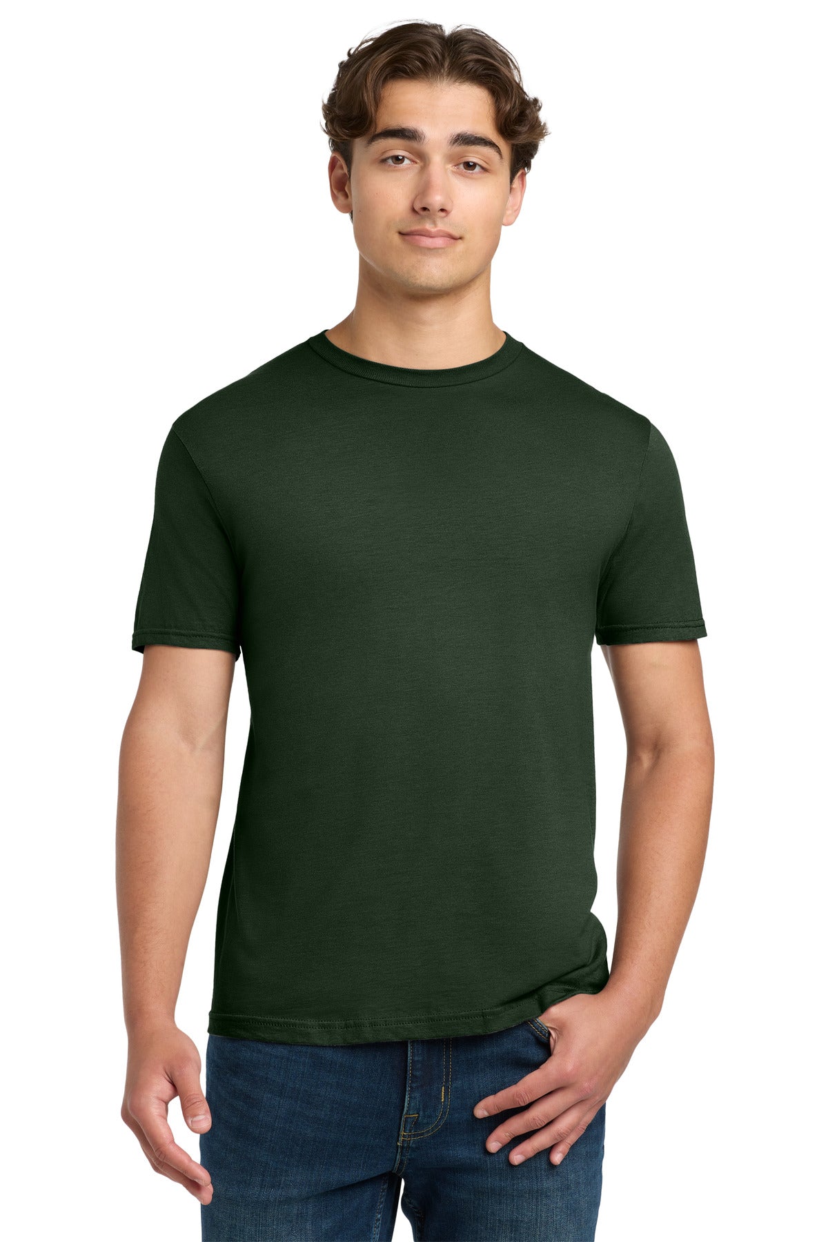 Gildan Softstyle T-Shirt. 64000 in Forest Green