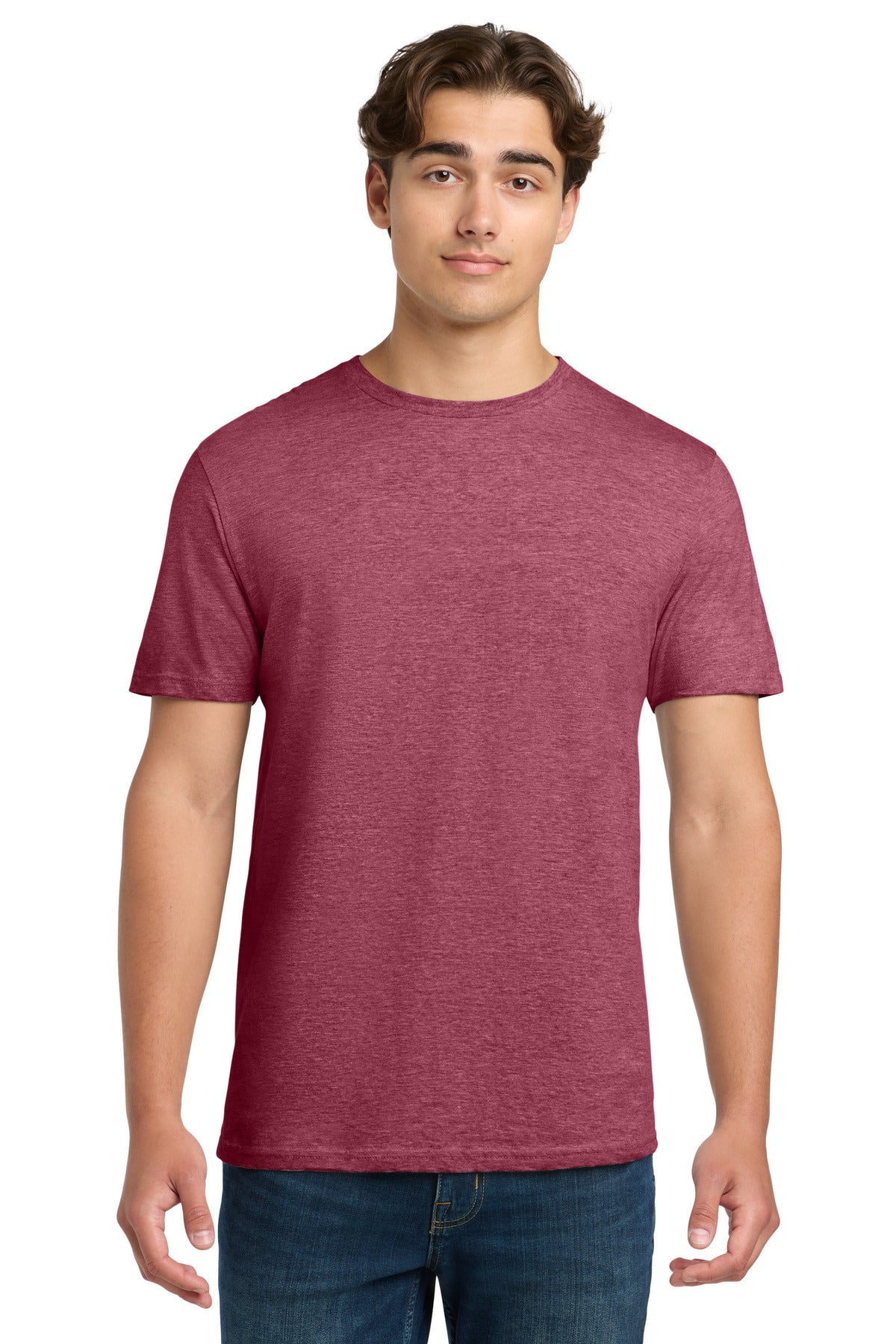 Gildan Softstyle T-Shirt. 64000 in Heather Cardinal