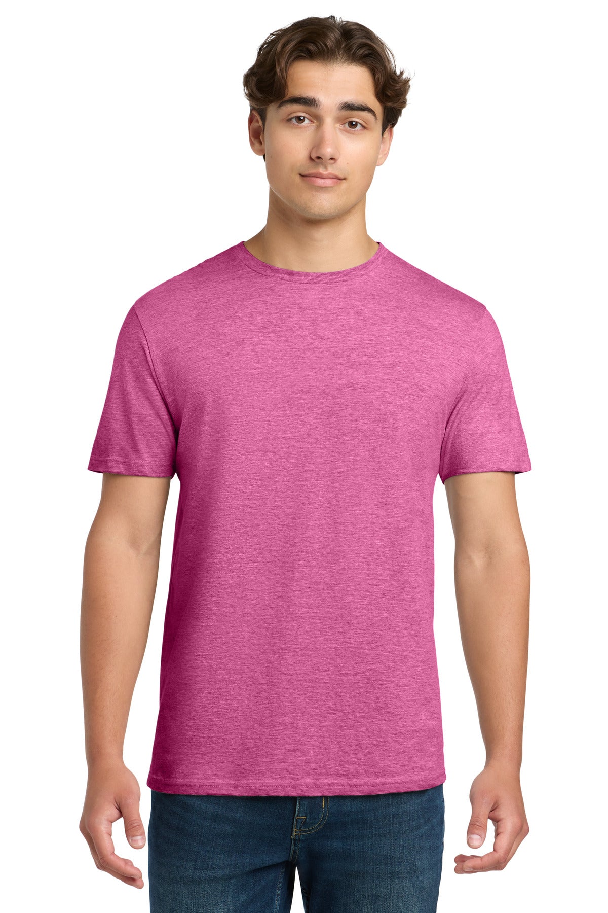 Gildan Softstyle T-Shirt. 64000 in Heather Heliconia