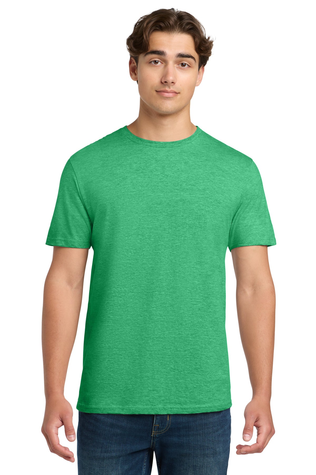 Gildan Softstyle T-Shirt. 64000 in Heather Irish Green