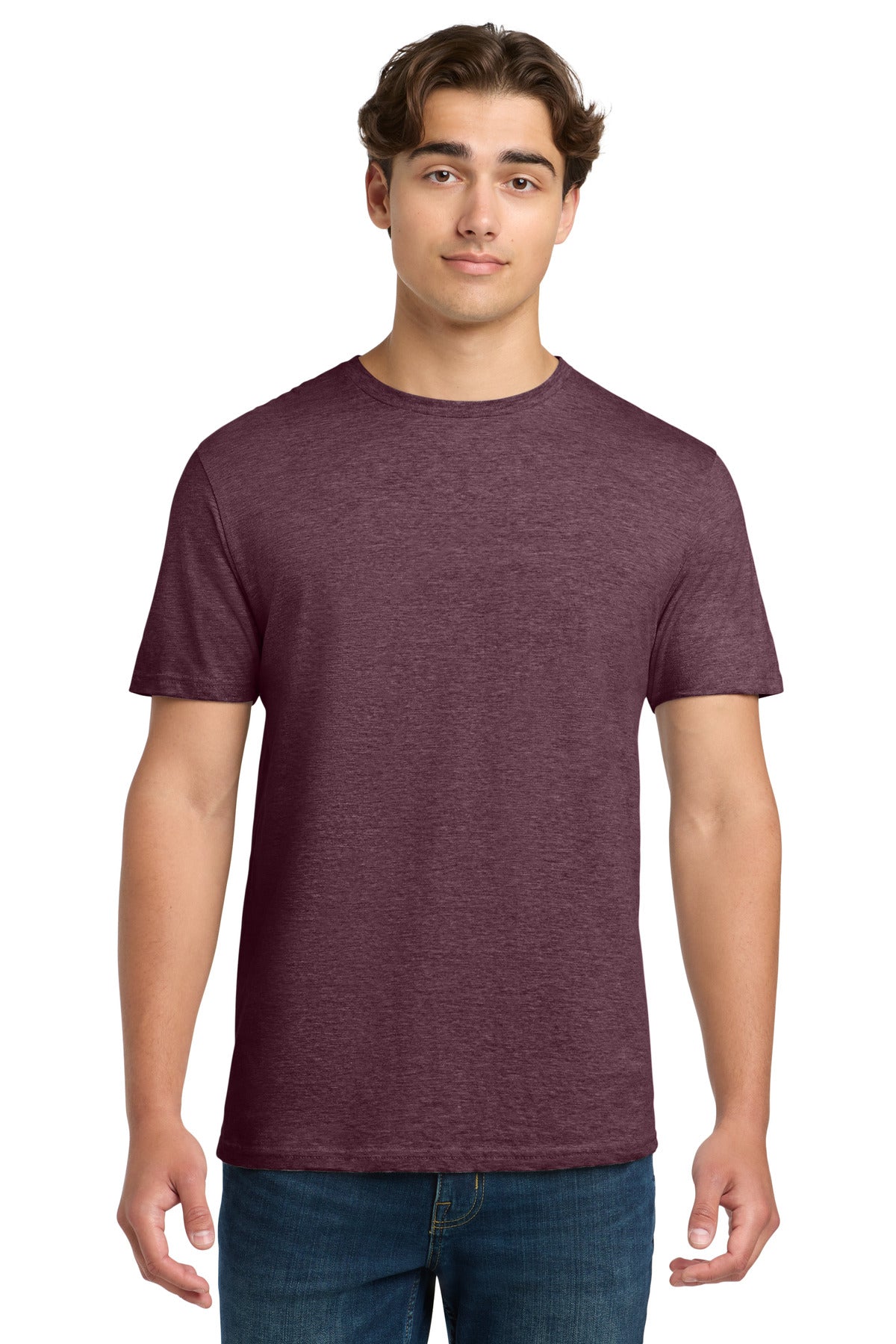 Gildan Softstyle T-Shirt. 64000 in Heather Maroon