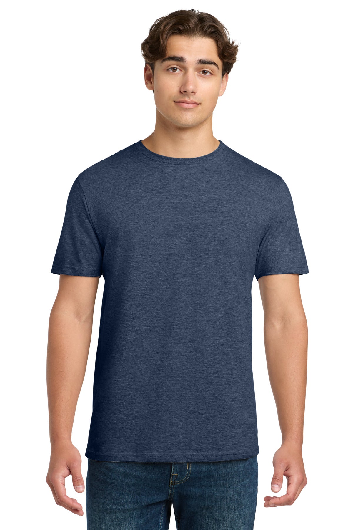 Gildan Softstyle T-Shirt. 64000 in Heather Navy