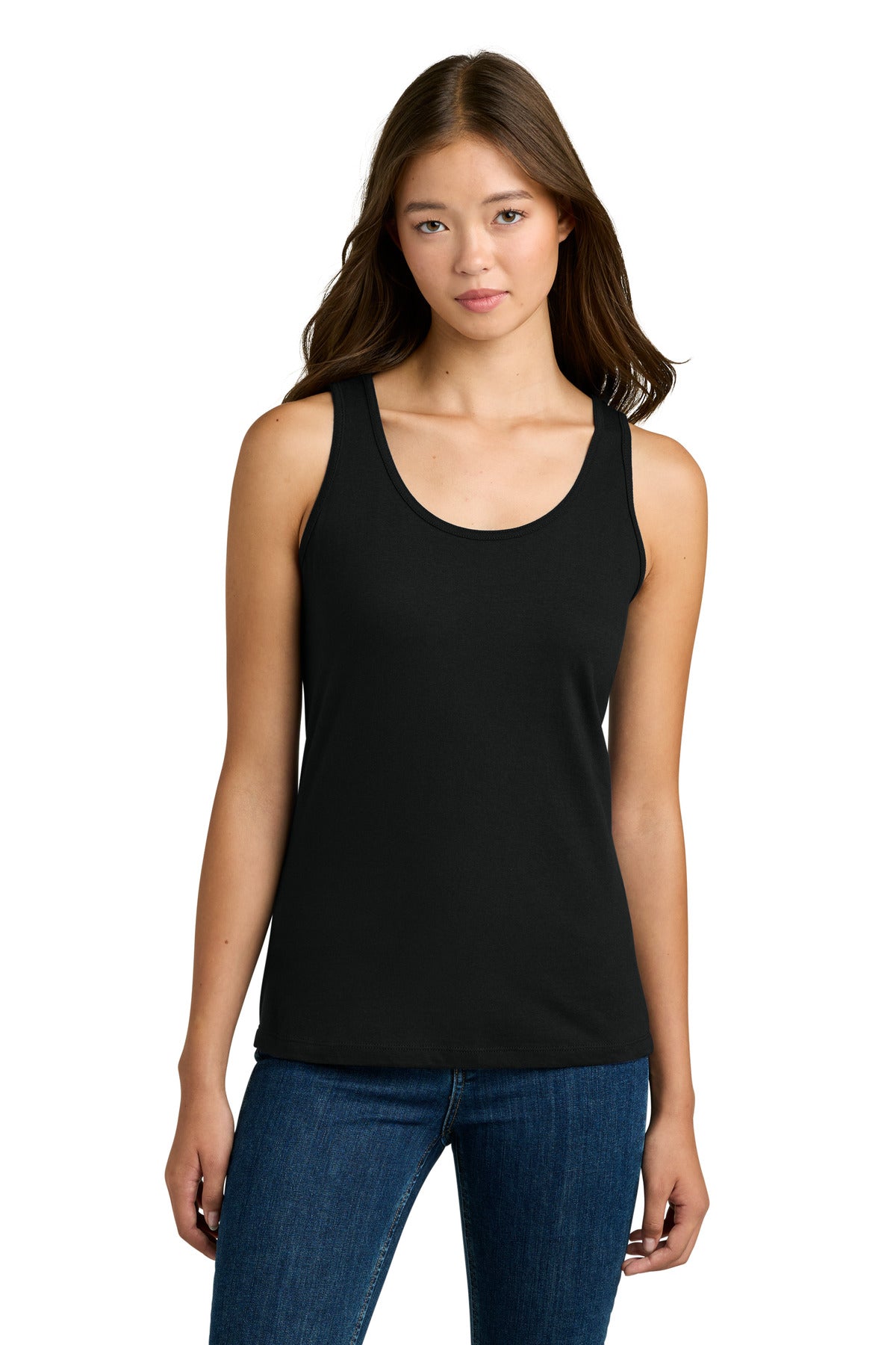 Gildan Softstyle Junior Fit Tank Top. 64200L in Black
