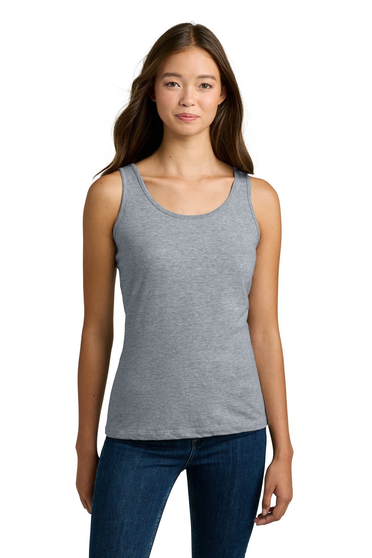 Gildan Softstyle Junior Fit Tank Top. 64200L in Sport Grey