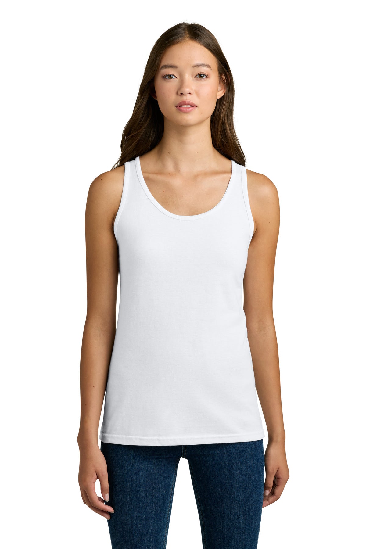 Gildan Softstyle Junior Fit Tank Top. 64200L in White
