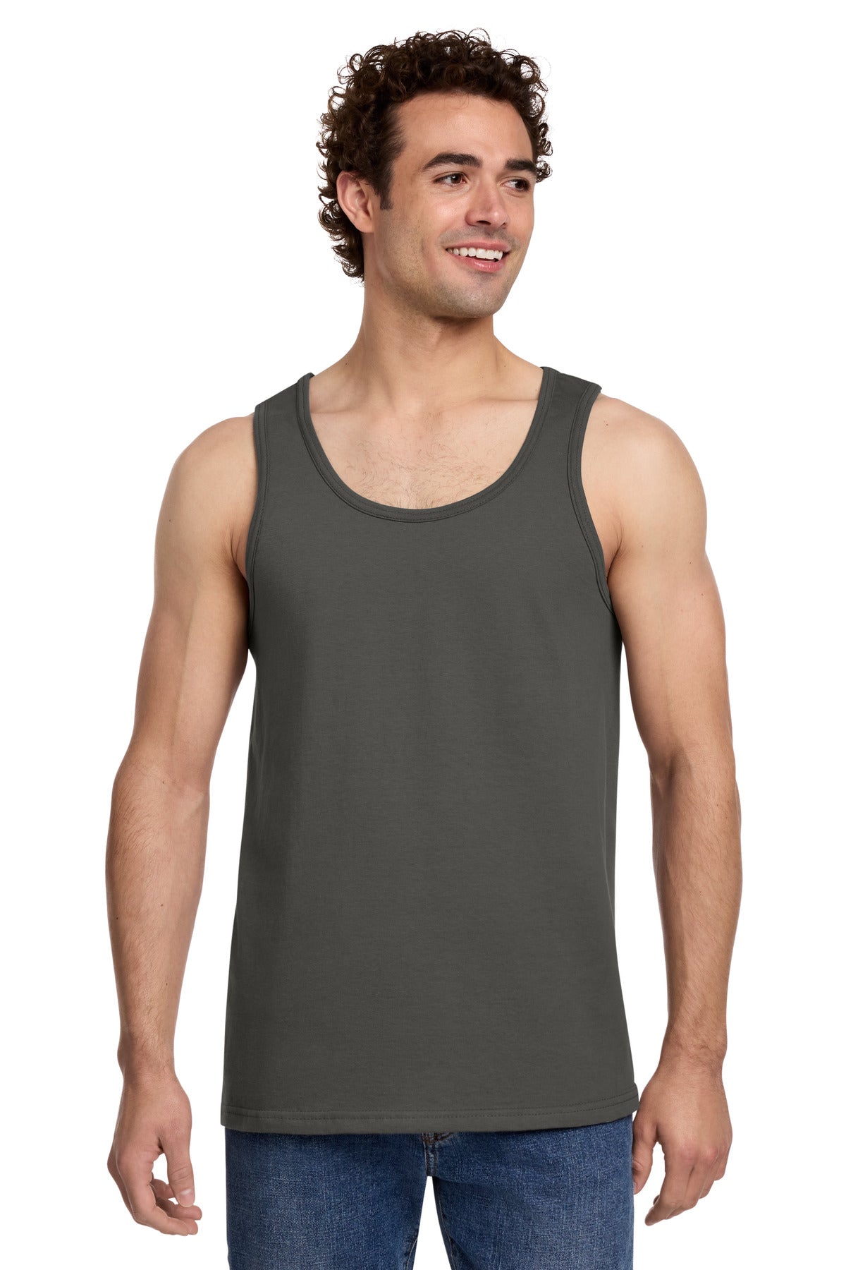 Gildan Softstyle Tank Top 64200 in Charcoal