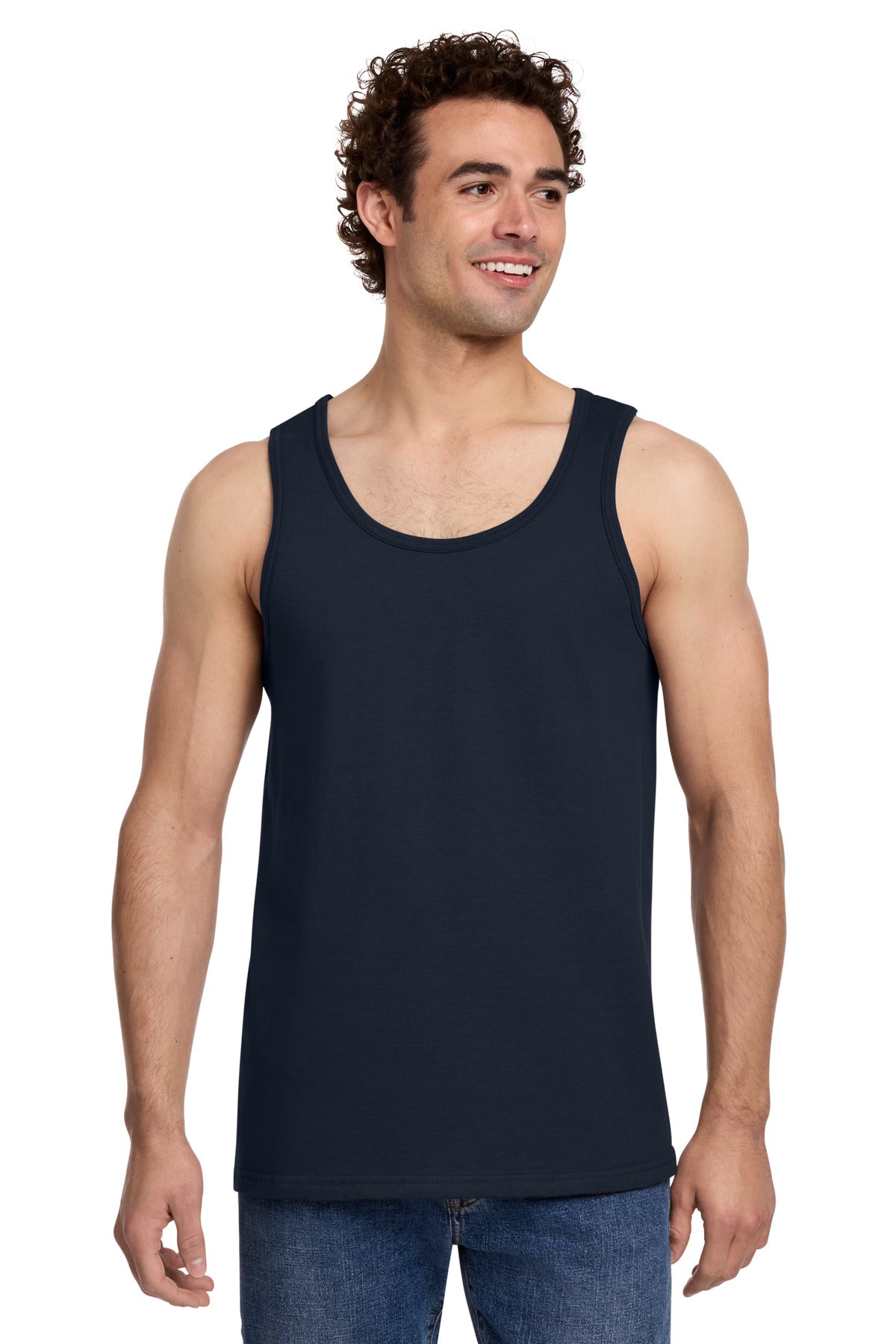 Gildan Softstyle Tank Top 64200 in Navy