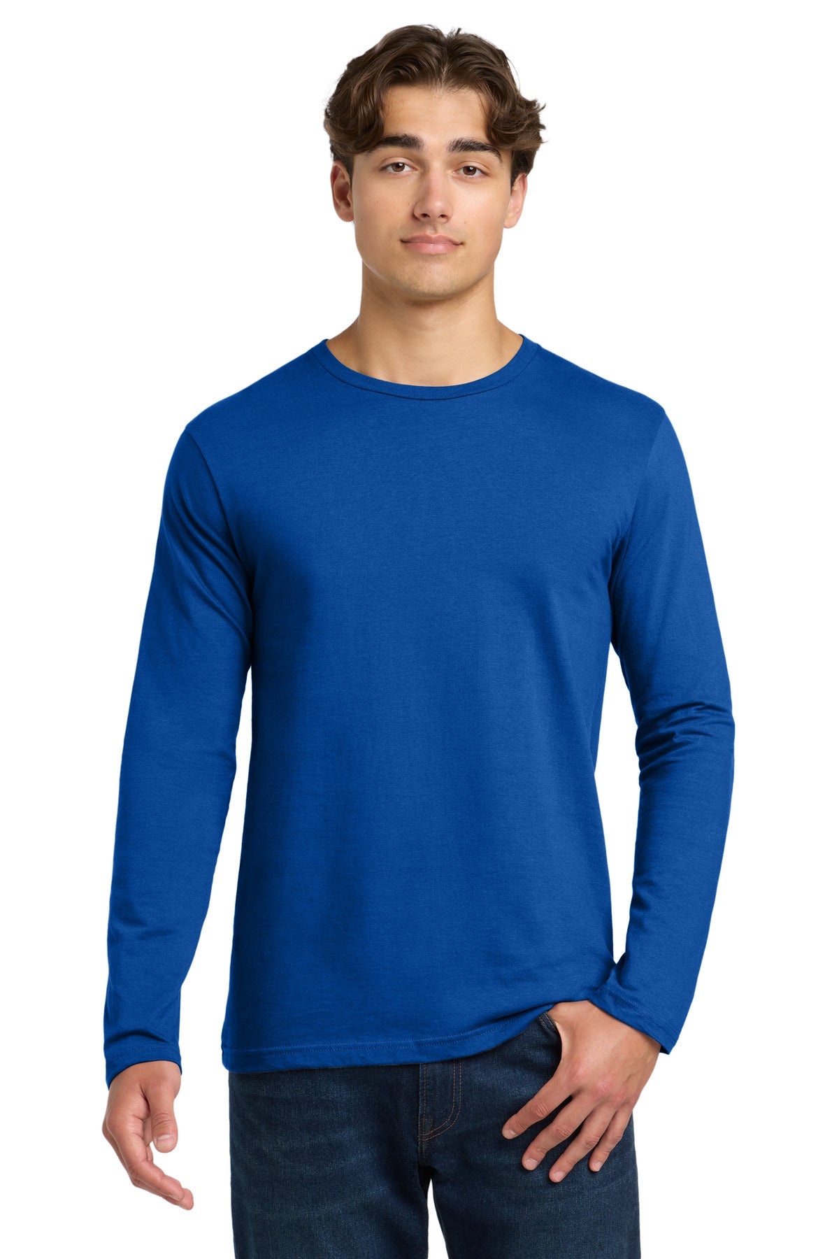 Gildan Softstyle Long Sleeve T-Shirt. 64400 in Royal