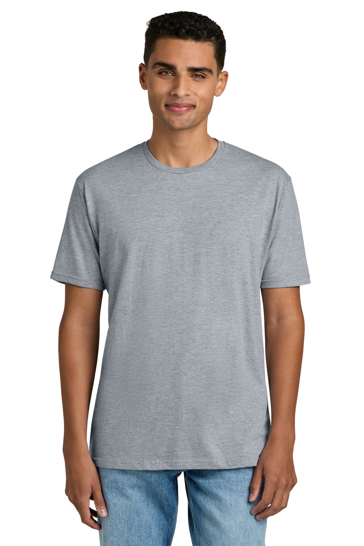 Gildan Softstyle Plasma Print Tee 64PLSMA in Ring Spun Sport Grey