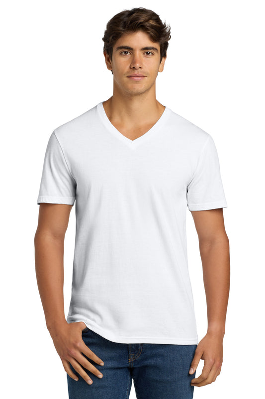 Gildan Softstyle V-Neck T-Shirt. 64V00 in White