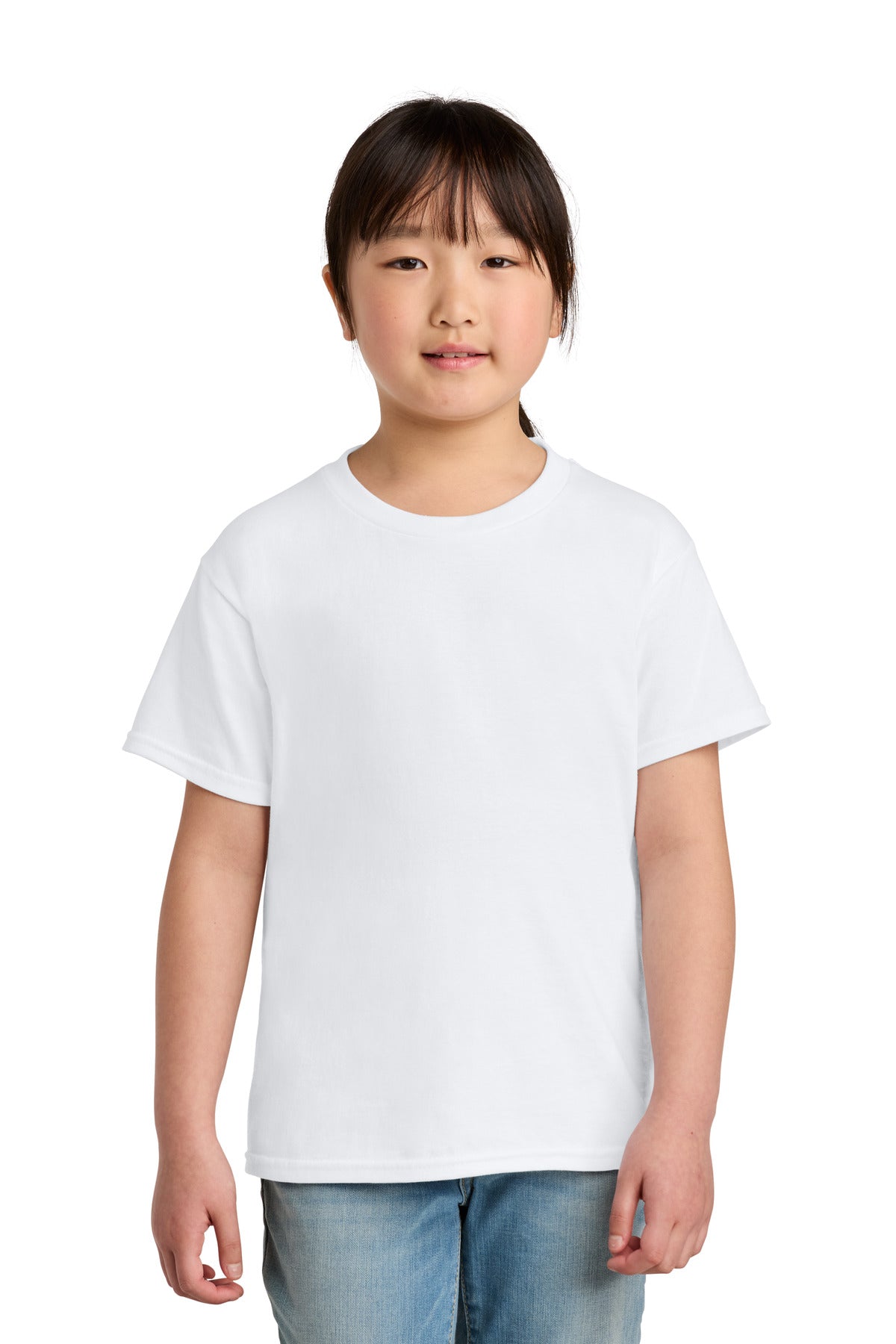 Gildan Youth Softstyle Midweight Tee 65000B in White