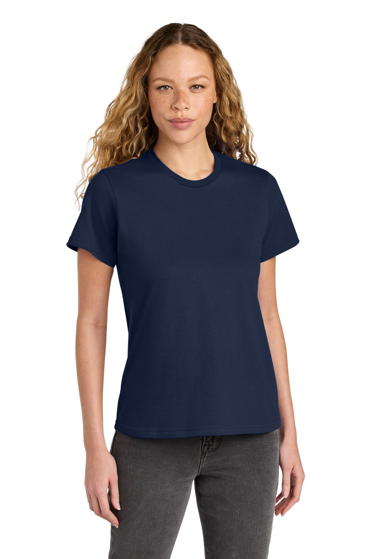 Gildan Women's Softstyle Midweight Tee 65000L in Navy