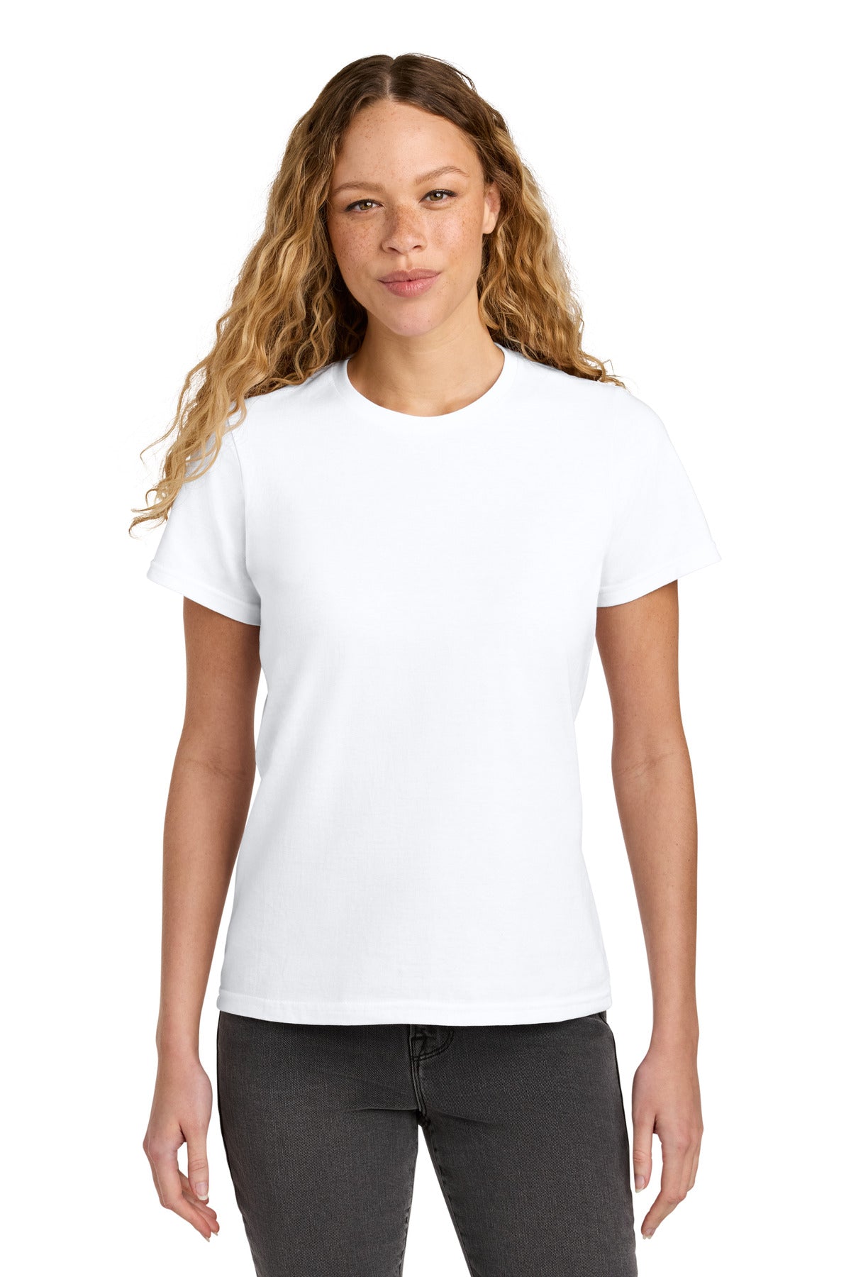 Gildan Women's Softstyle Midweight Tee 65000L in White