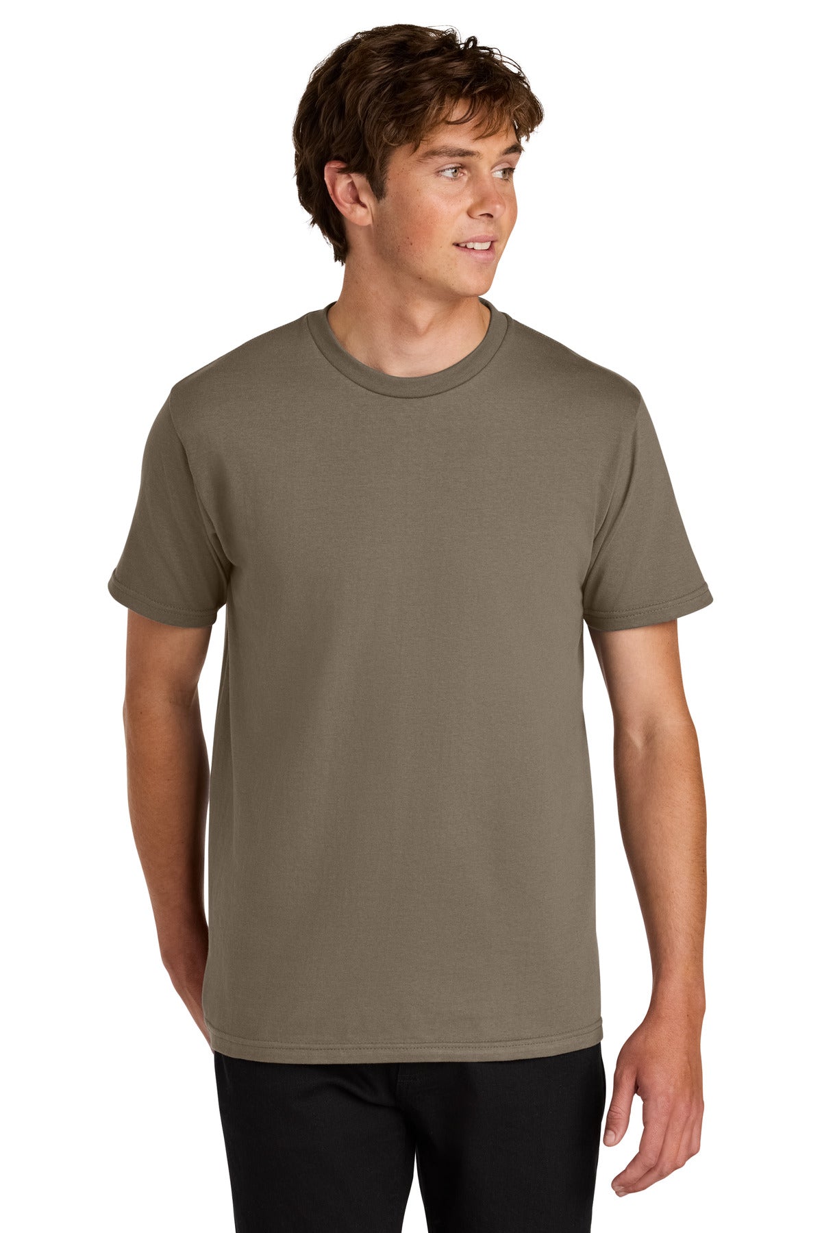 Gildan Softstyle Midweight Tee 65000 in Brown Savana
