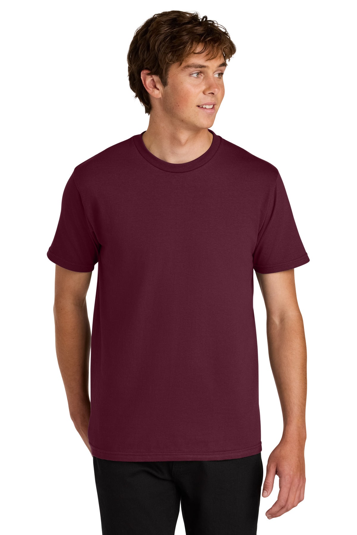 Gildan Softstyle Midweight Tee 65000 in Maroon