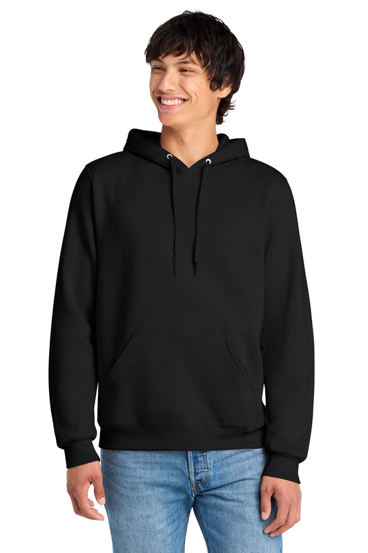 Jerzees Eco Premium Blend Pullover Hooded Sweatshirt 700M in Black Ink