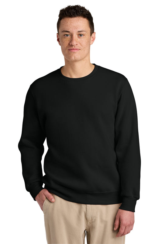 Jerzees Eco Premium Blend Crewneck Sweatshirt 701M in Black Ink