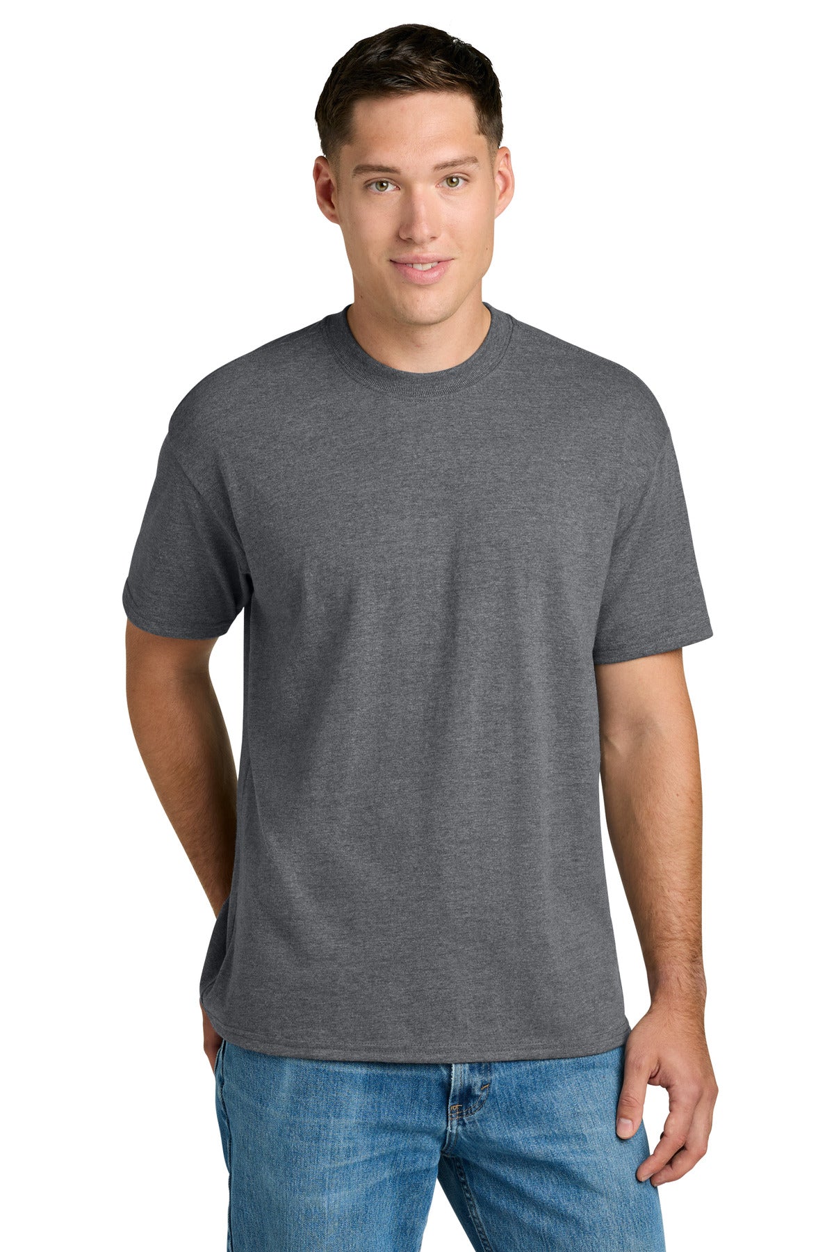Gildan Hammer Maxweight Tee 75000 in Graphite Heather