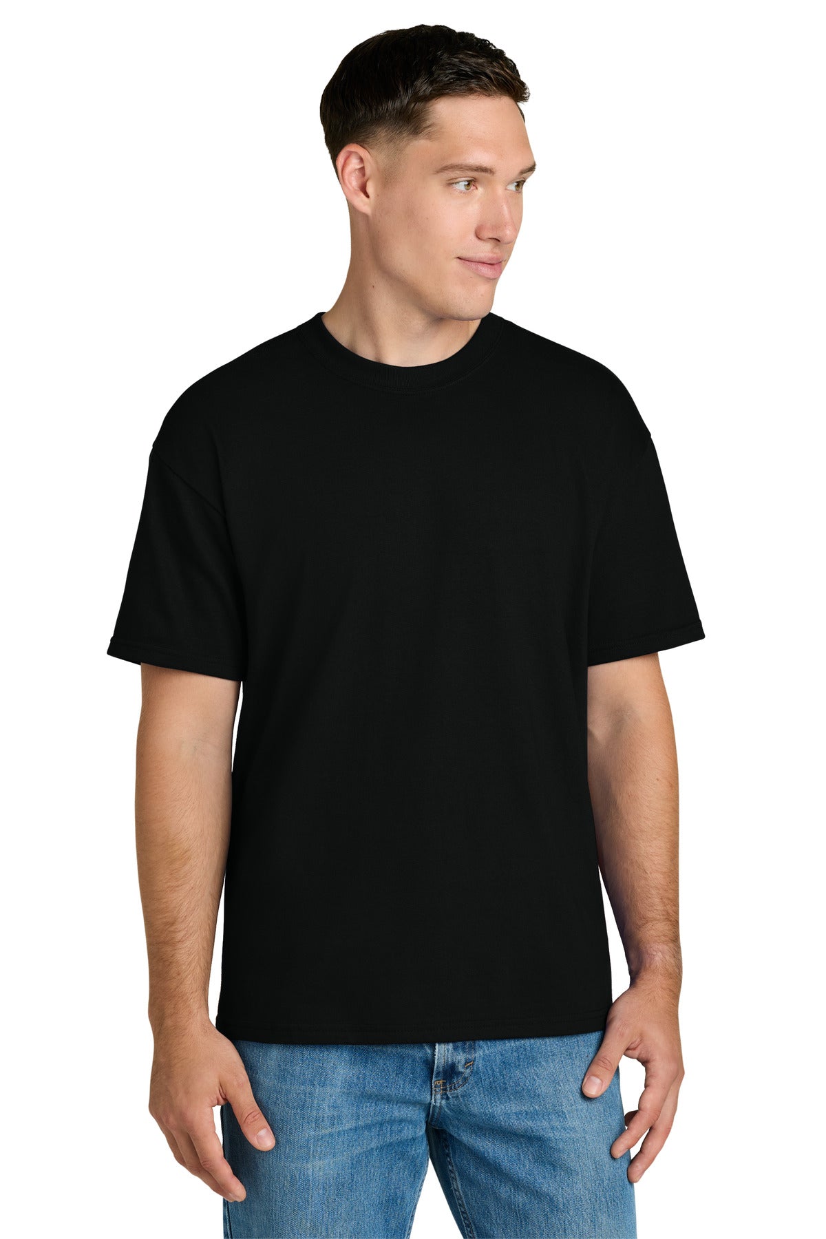 Gildan Hammer Maxweight Tee 75000 in Pitch Black