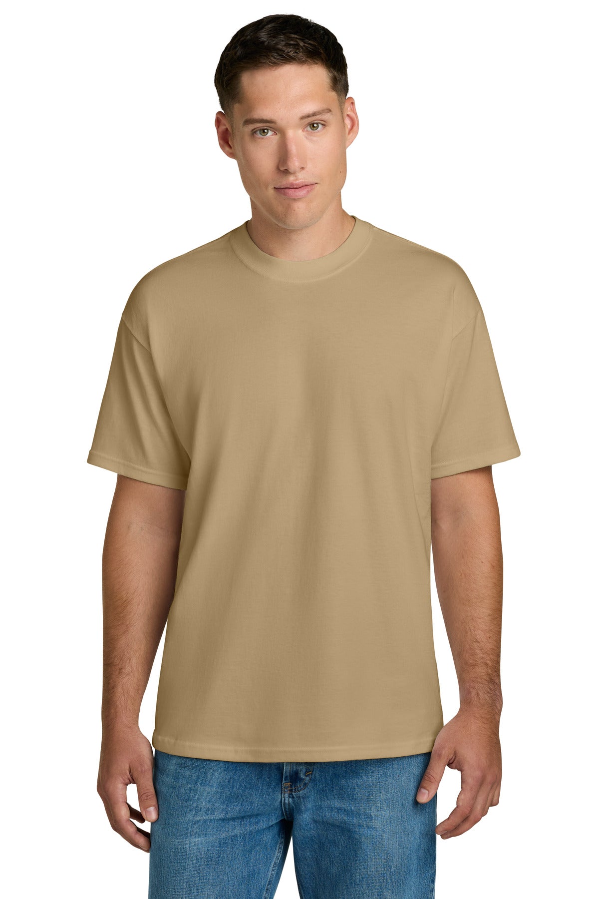 Gildan Hammer Maxweight Tee 75000 in Tan