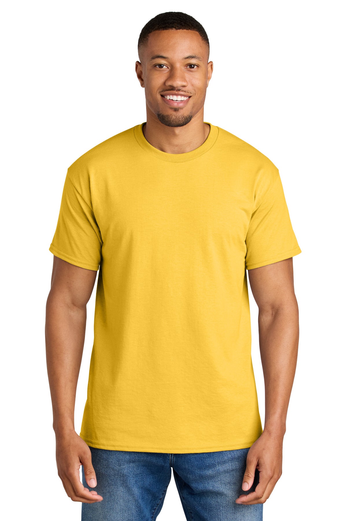 Gildan DryBlend 50 Cotton/50 Poly T-Shirt. 8000 in Daisy
