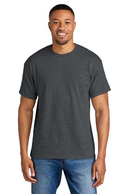Gildan DryBlend 50 Cotton/50 Poly T-Shirt. 8000 in Dark Heather