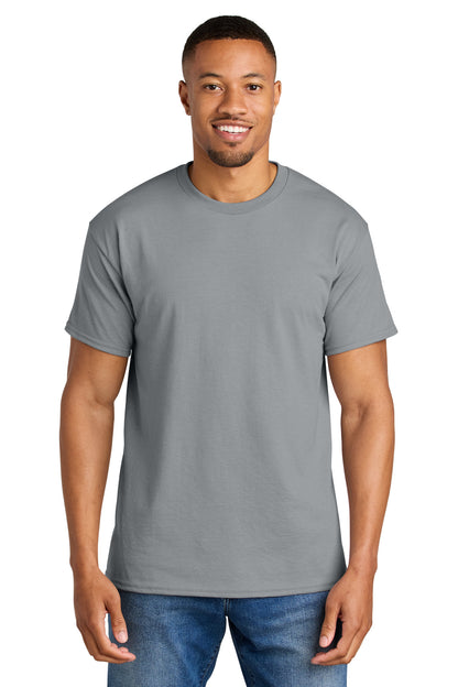 Gildan DryBlend 50 Cotton/50 Poly T-Shirt. 8000 in Gravel