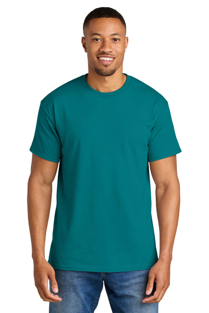 Gildan DryBlend 50 Cotton/50 Poly T-Shirt. 8000 in Jade Dome