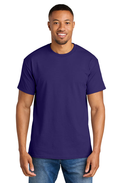 Gildan DryBlend 50 Cotton/50 Poly T-Shirt. 8000 in Purple