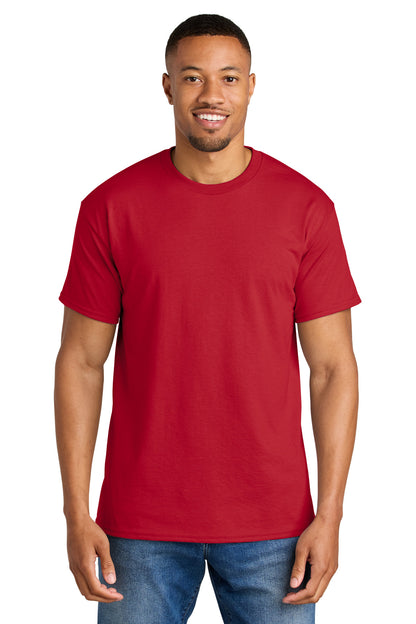 Gildan DryBlend 50 Cotton/50 Poly T-Shirt. 8000 in Red