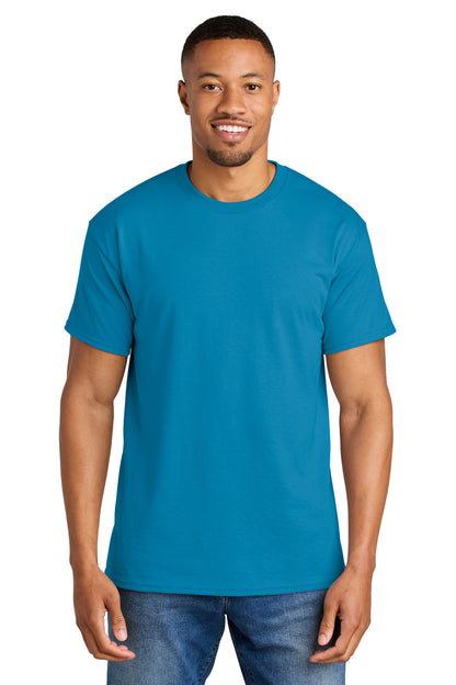 Gildan DryBlend 50 Cotton/50 Poly T-Shirt. 8000 in Sapphire