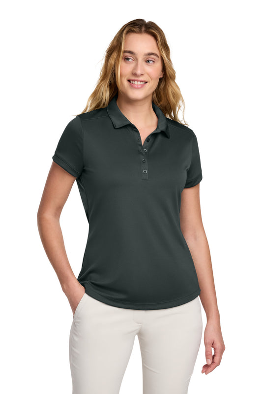 Nike Women's Dri-FIT Players Modern Fit  Polo. 811807 in Anthracite