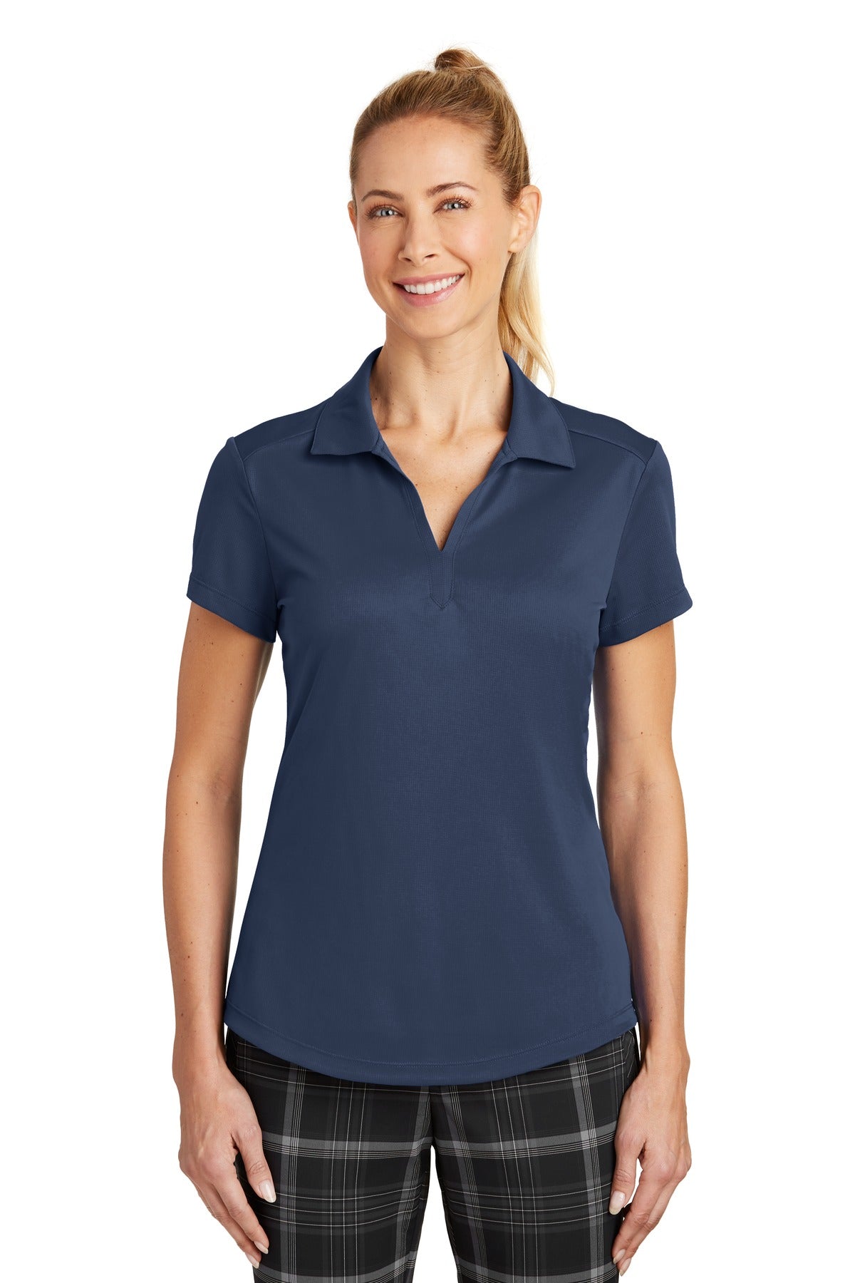 Nike Women's Dri-FIT Legacy Polo. 838957 in Midnight Navy