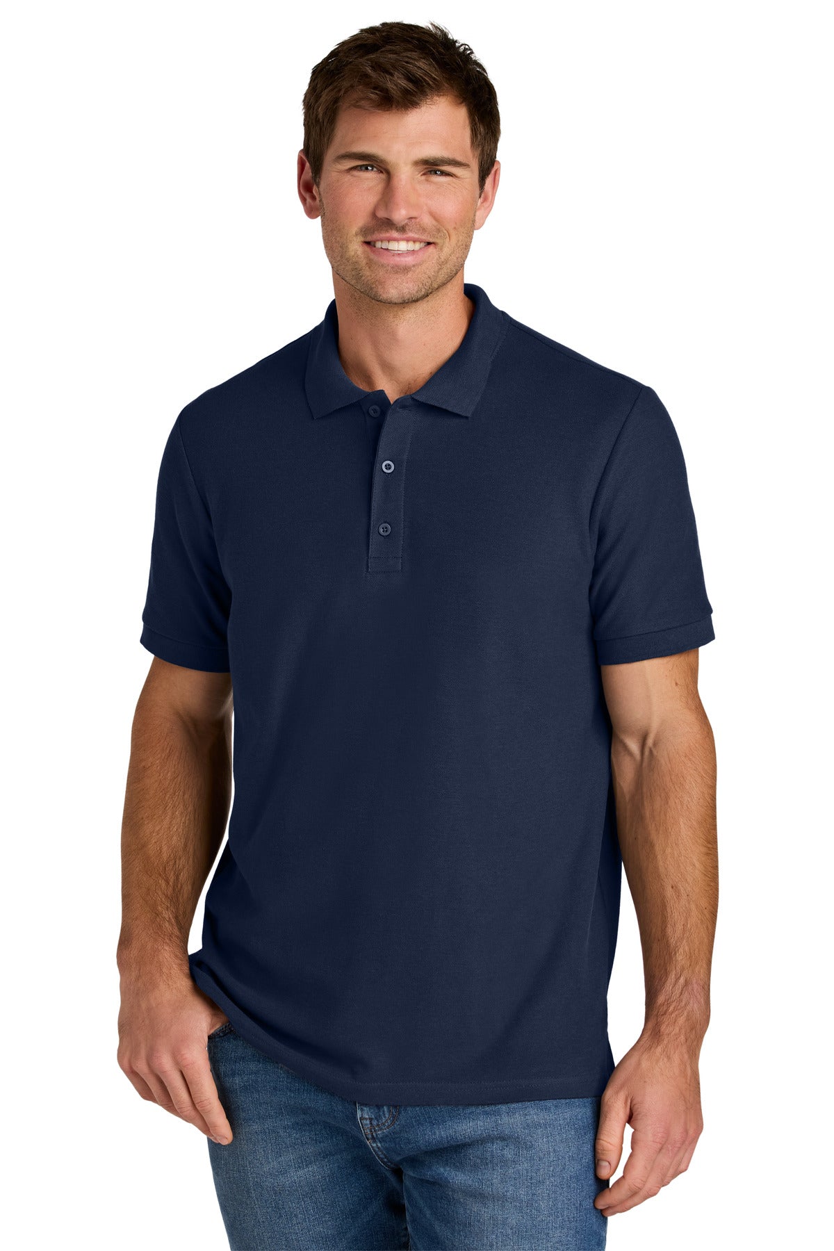 Gildan Hammer Pique Polo 85800 in Navy