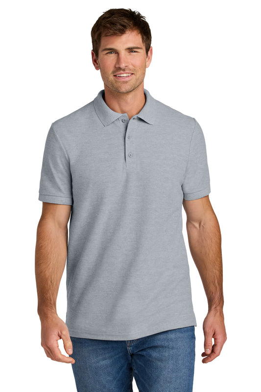 Gildan Hammer Pique Polo 85800 in Ring Spun Sport Grey