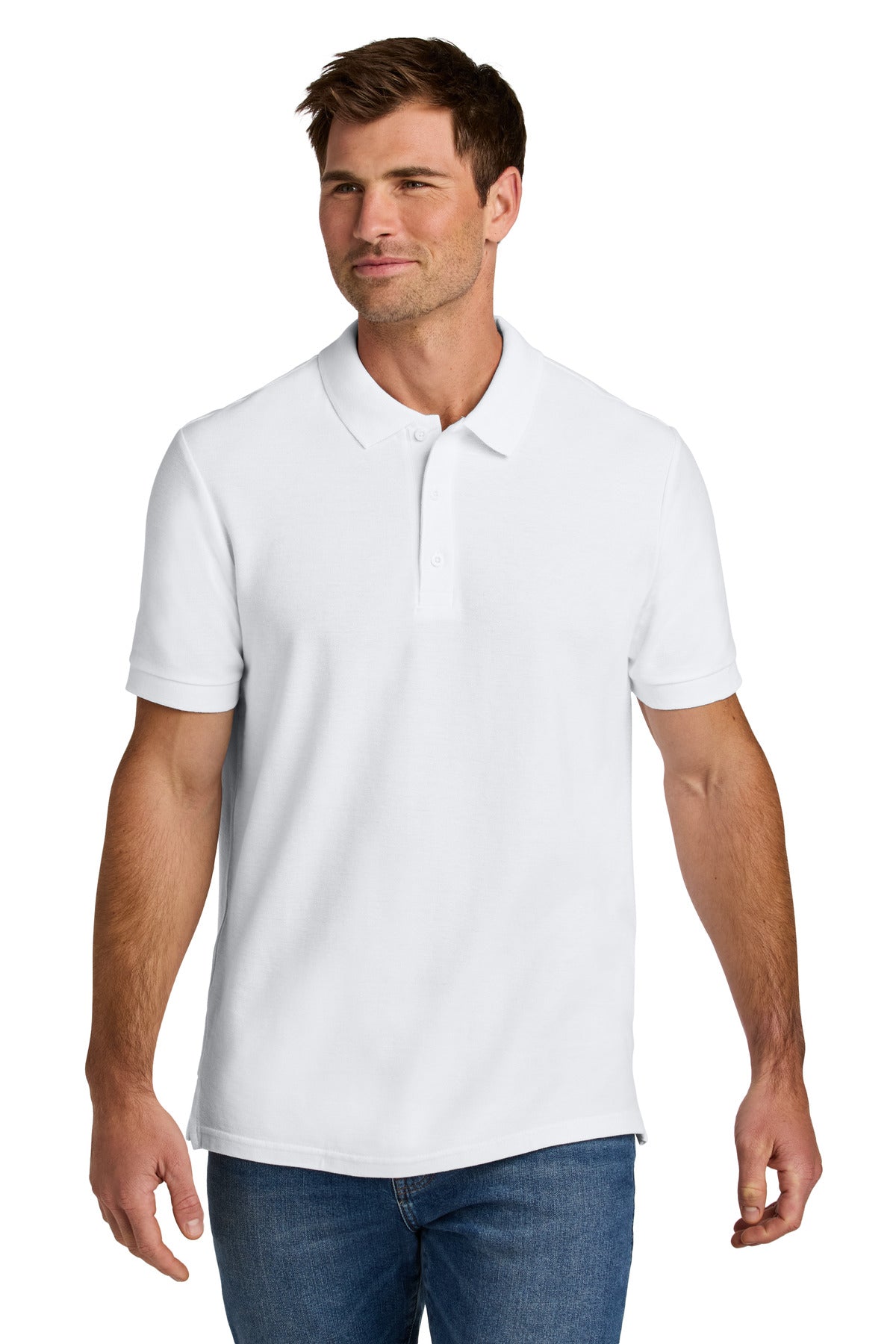 Gildan Hammer Pique Polo 85800 in White
