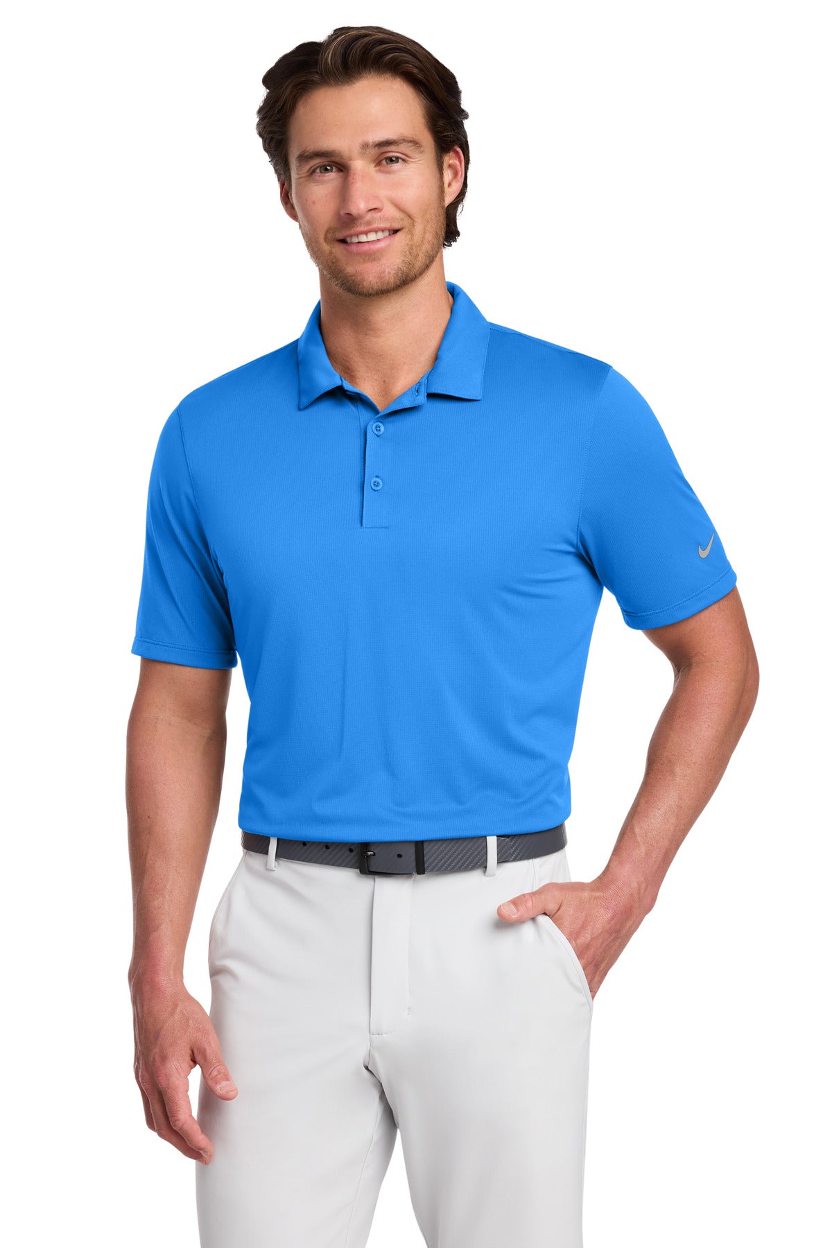 Nike Dri-FIT Legacy Polo. 883681 in Light Photo Blue