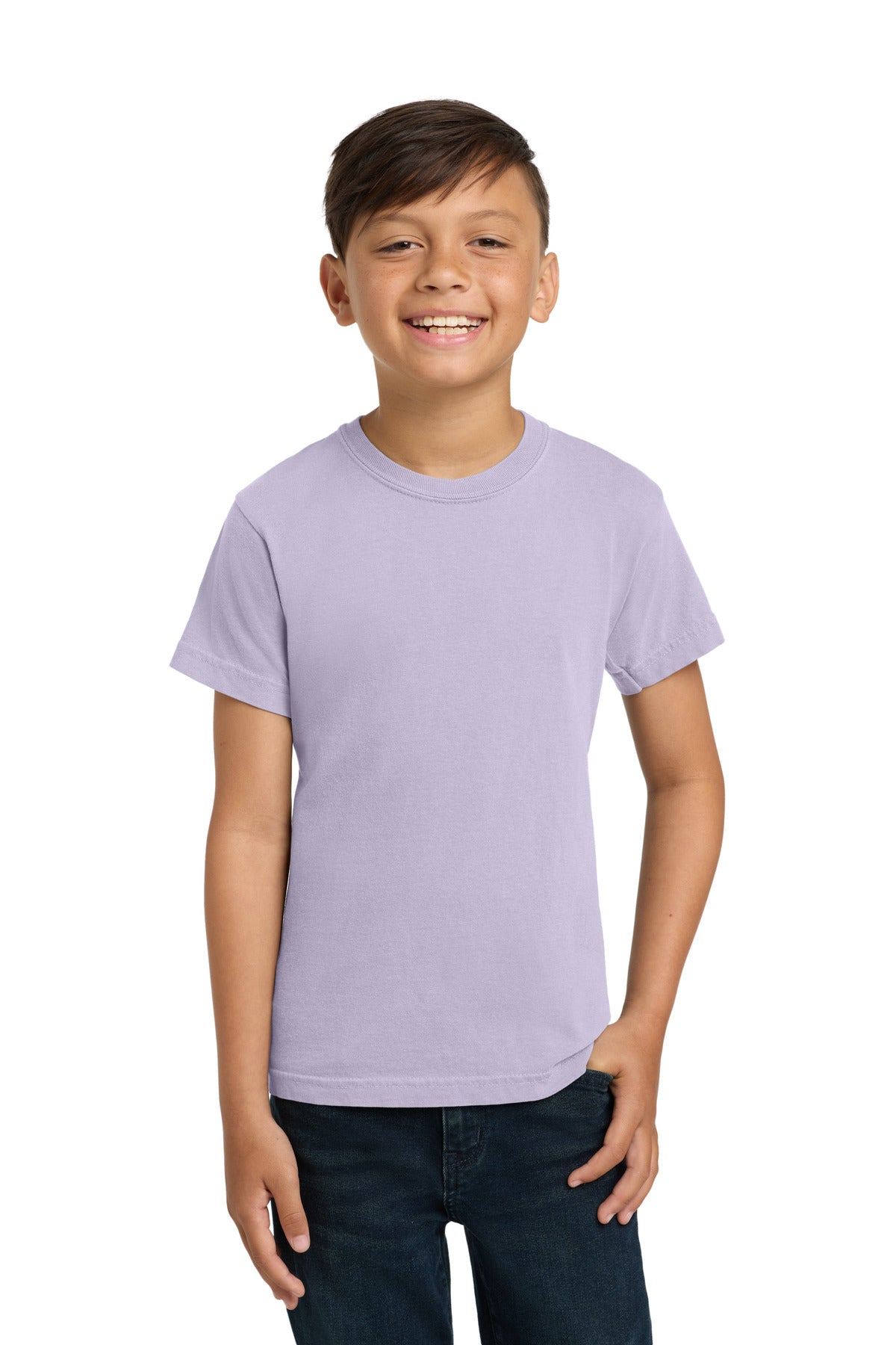 COMFORT COLORS  Youth Heavyweight Ring Spun Tee. 9018 in Orchid
