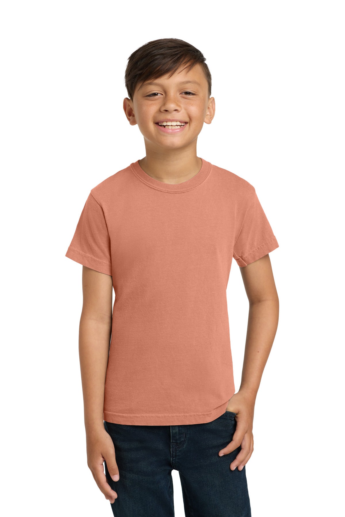 COMFORT COLORS  Youth Heavyweight Ring Spun Tee. 9018 in Terracotta