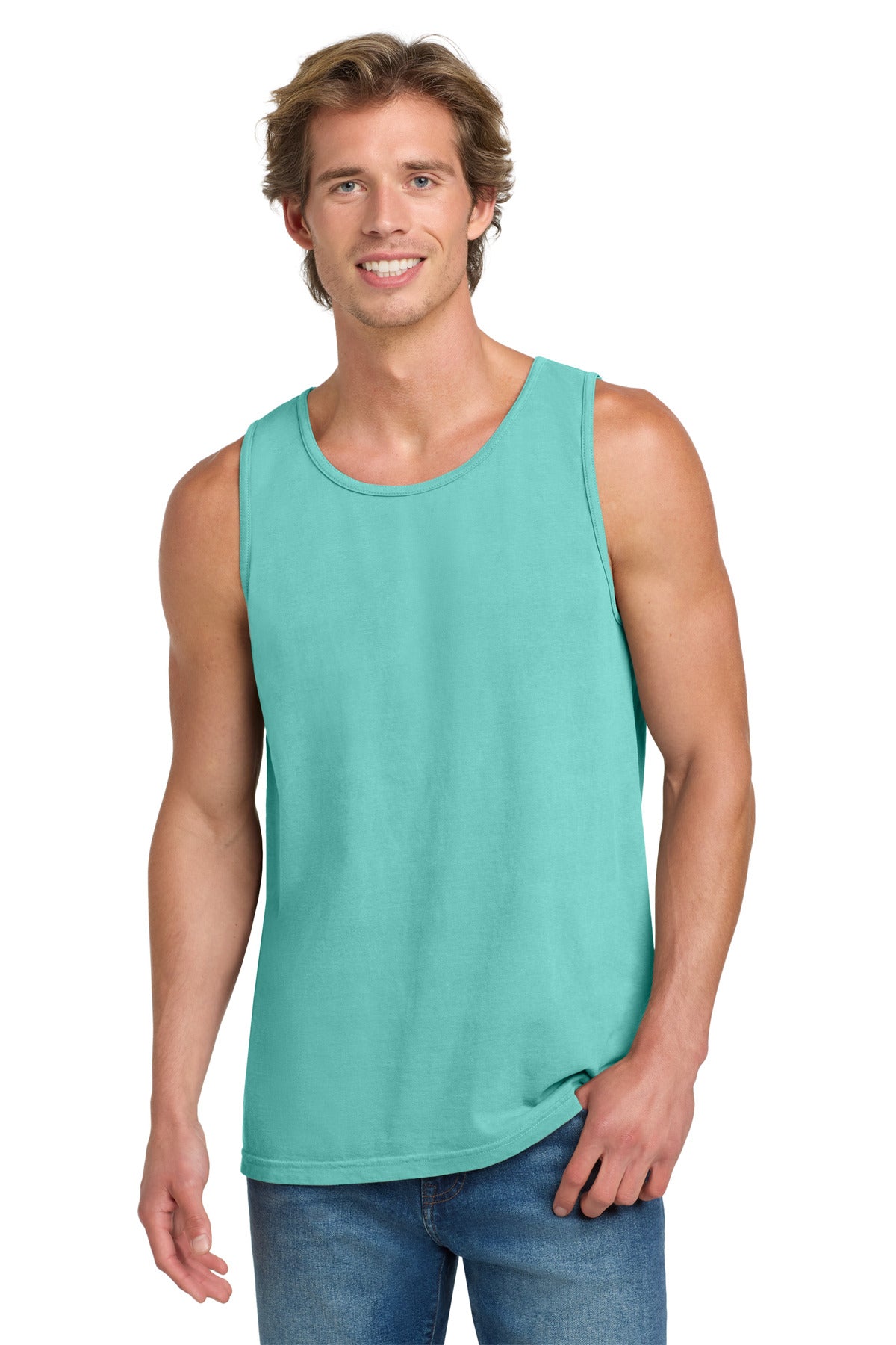 COMFORT COLORS  Heavyweight Ring Spun Tank Top. 9360 in Chalky Mint