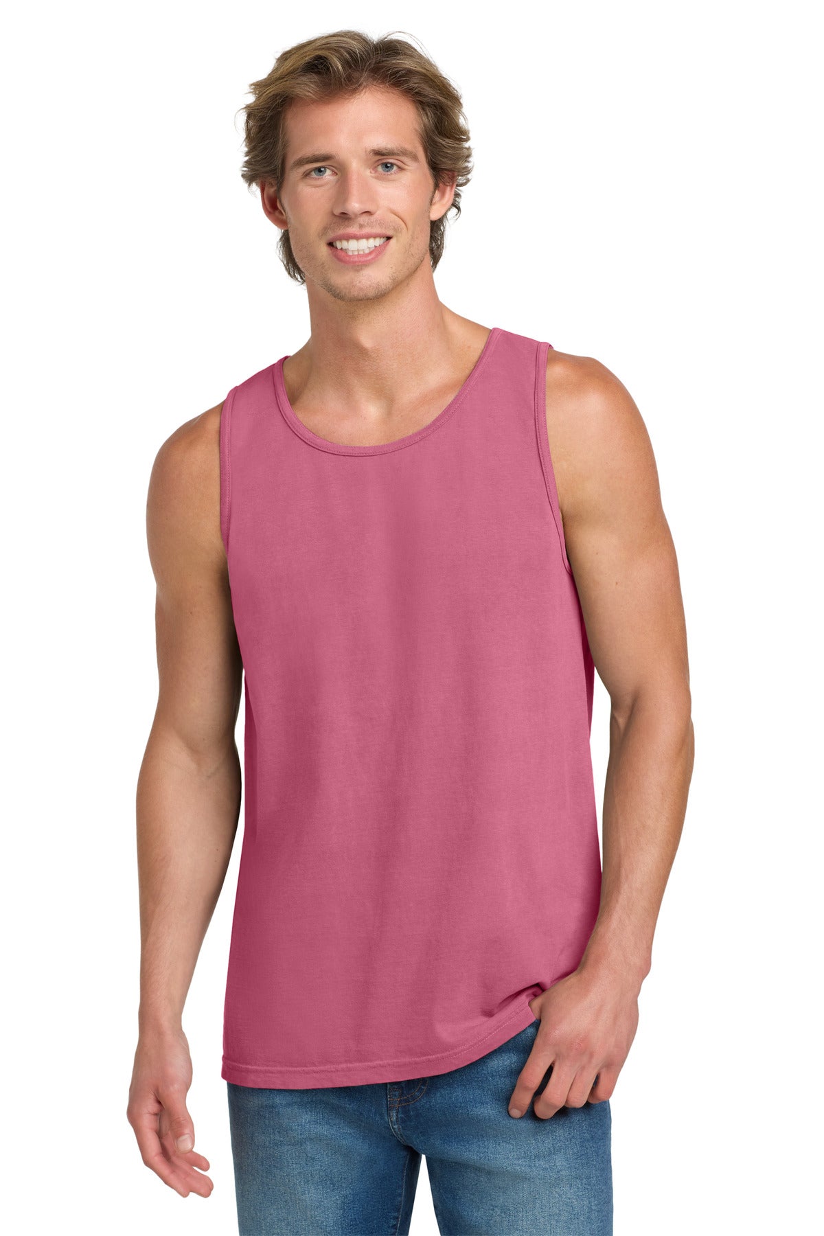 COMFORT COLORS  Heavyweight Ring Spun Tank Top. 9360 in Crunchberry
