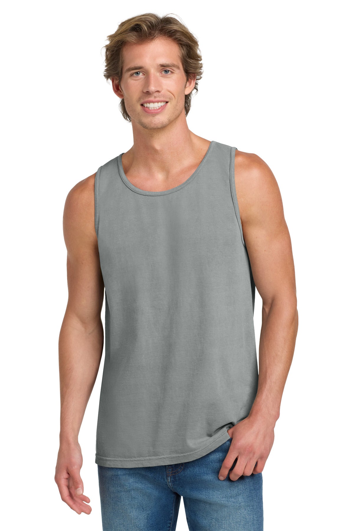 COMFORT COLORS  Heavyweight Ring Spun Tank Top. 9360 in Granite