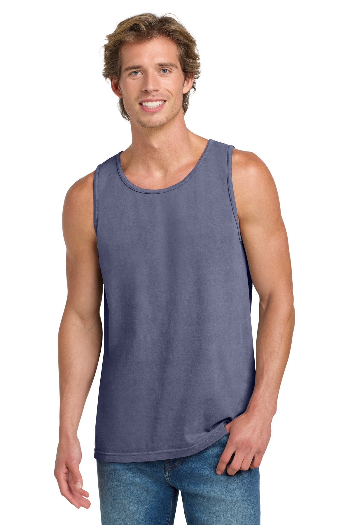 COMFORT COLORS  Heavyweight Ring Spun Tank Top. 9360 in Grape