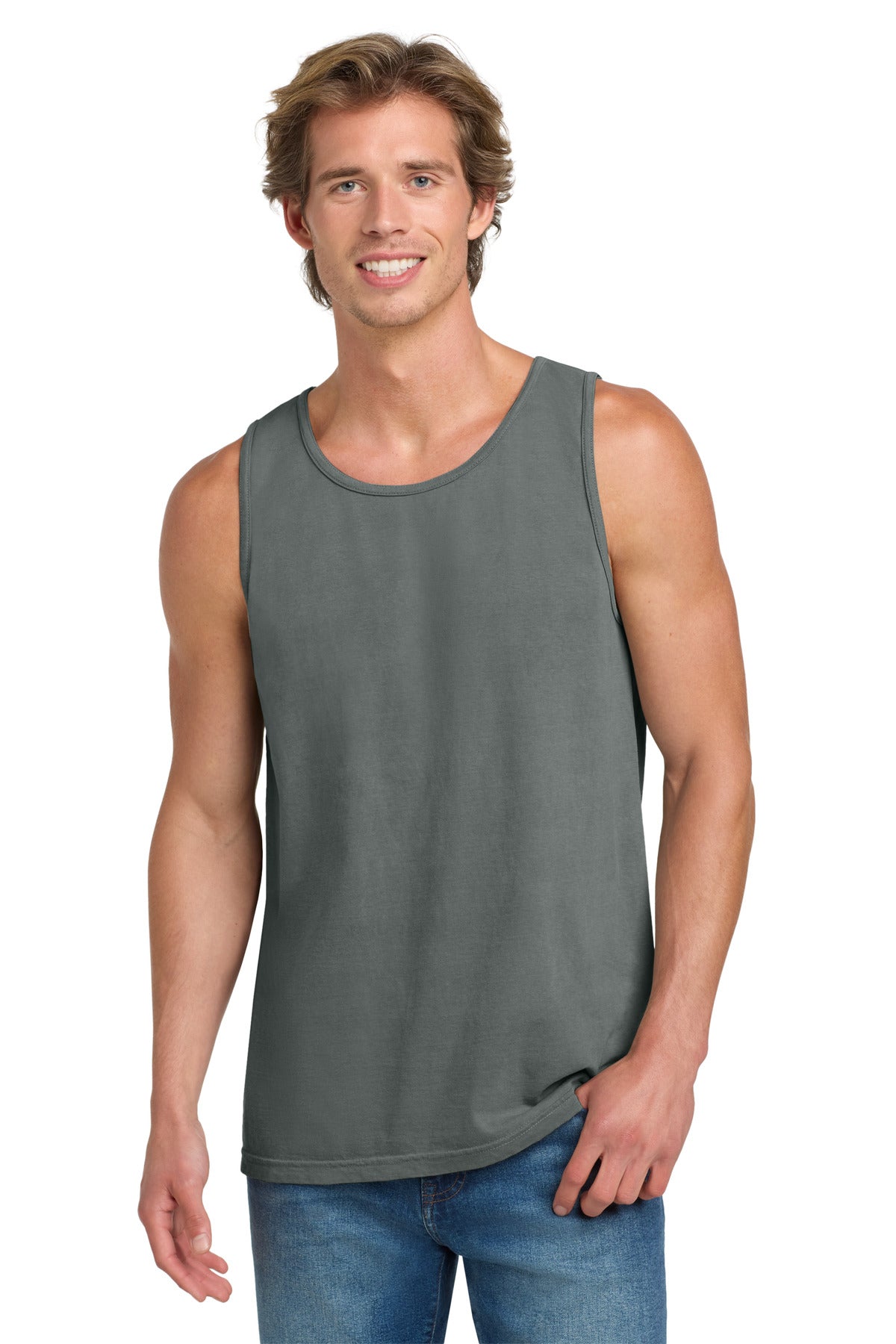 COMFORT COLORS  Heavyweight Ring Spun Tank Top. 9360 in Grey